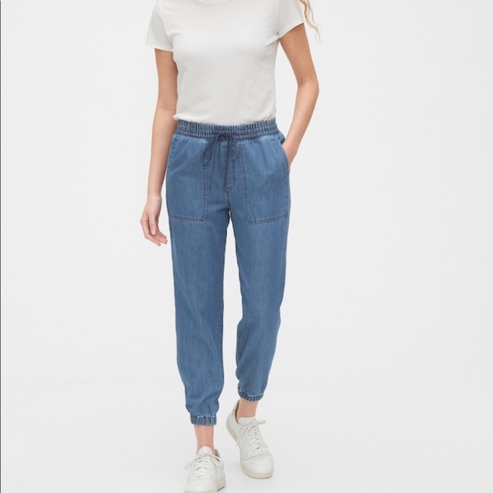 Gap Denim Utility Joggers